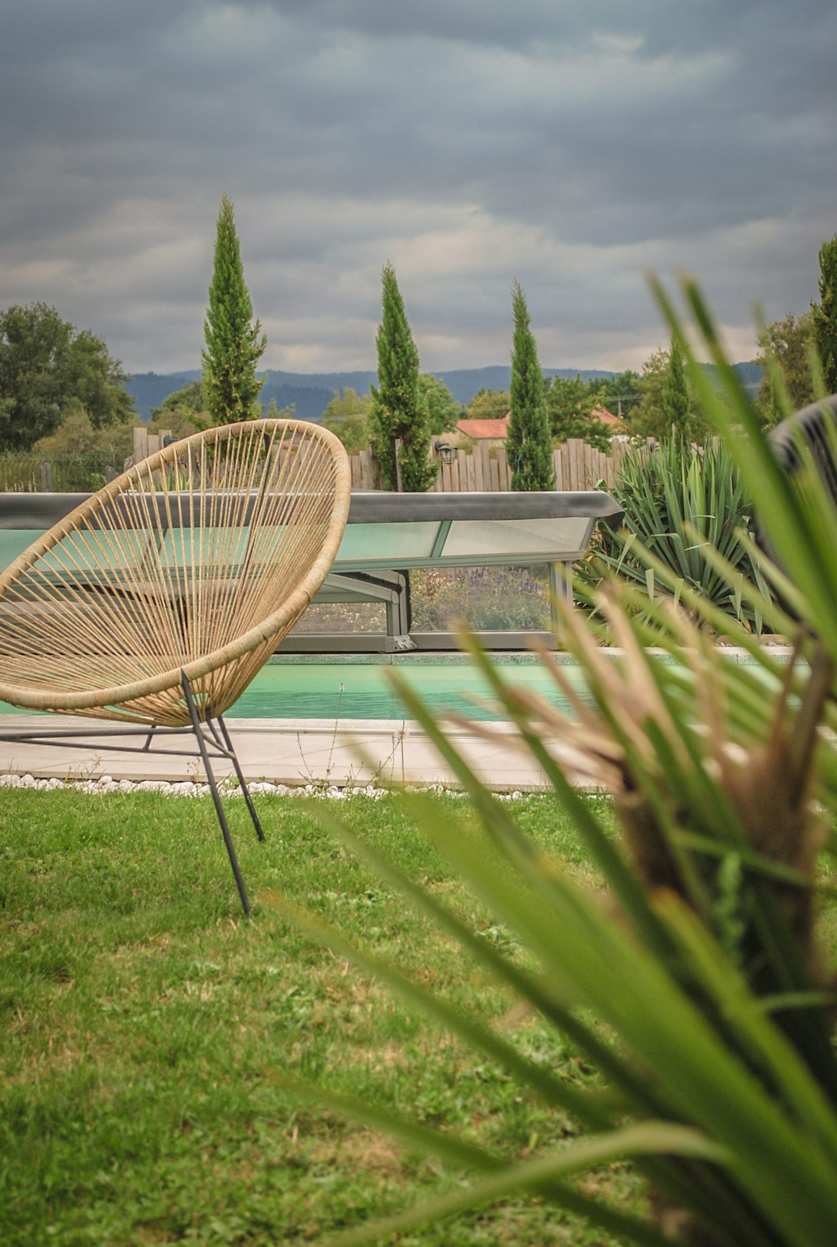 maison de vacance avec piscine